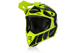 CASCO Cross / Enduro / Super Motard Acerbis X-TRACK VTR Nero/Giallo Fluo